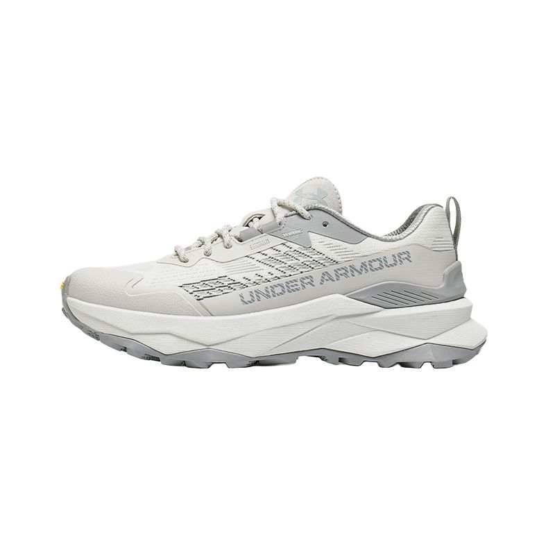 Under Armour OUTDOOR Abrasion Resistant Abrasion Resistant Low top Hiking Shoes Unisex Ecru Gray