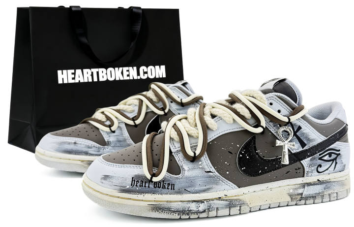 Nike Nike Dunk Suixin, Eye Of God, Shopping Bag Coverage Cushioning Coverage Cushioning Low top Skateboard Shoes Unisex