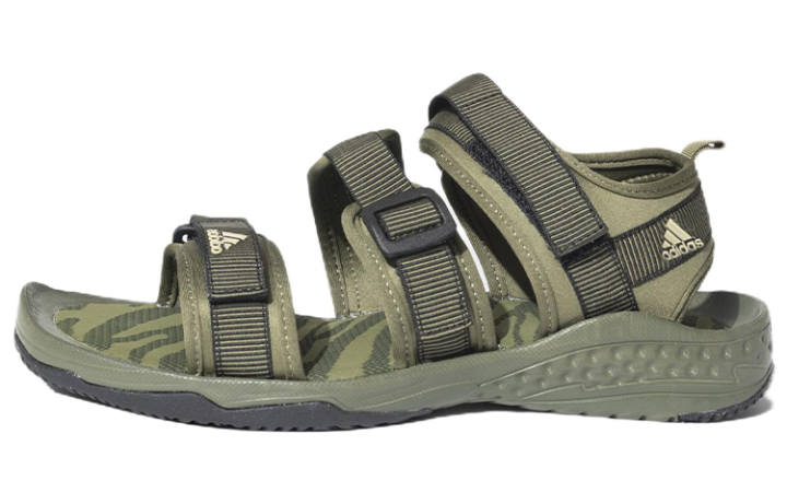 Adidas Adidas Hopkar Beach Sandals Men's Green