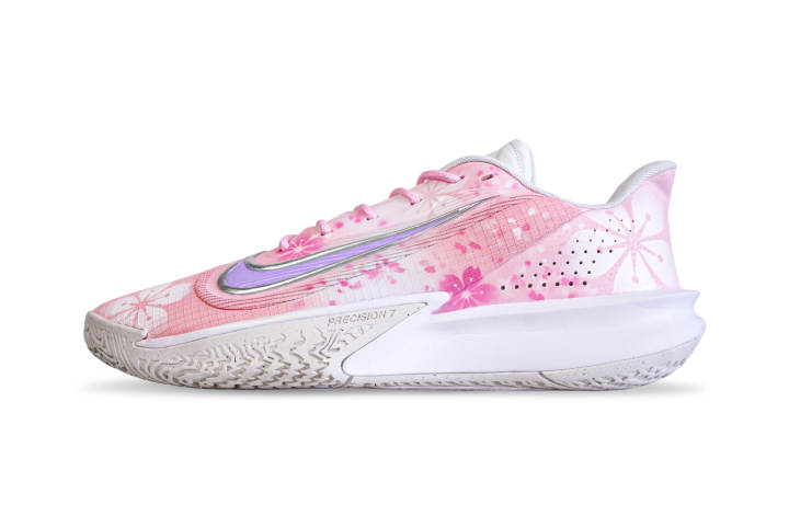 Nike Nike Precision 7 Low top Basketball Shoes Unisex Pink