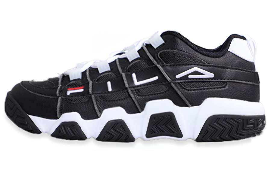 FILA Low top Vintage Basketball Shoes Men's Black