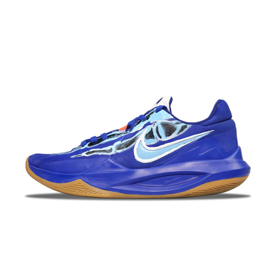 Nike Nike Precision 6 Abrasion Resistant Low top Basketball Shoes Men's Blue
