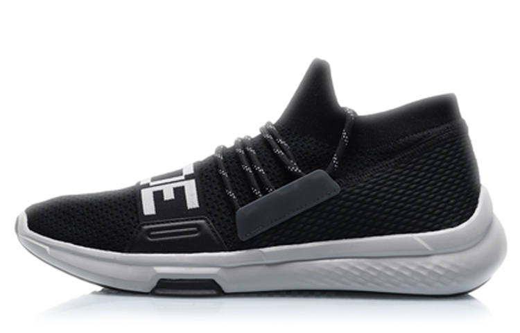 Li-Ning Li Ning Breathable Low top Vintage Basketball Shoes Unisex Standard Black