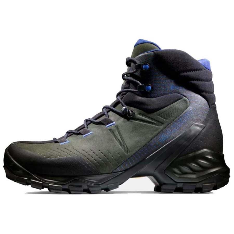 MAMMUT Trovat Slip Resistant Abrasion Resistant High top Mountaineering Shoes Men's Green