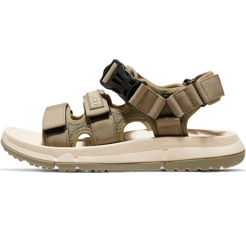 CAMEL CAMEL Beach Sandals Men's Army Green/Black