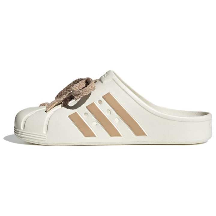 Adidas Adidas ADILETTE CLOGS EVA Clogs Unisex White Brown