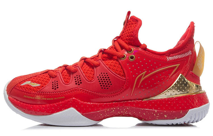 Li-Ning Li Ning 3 Low top Cushioning Slip Resistant Abrasion Resistant Cushioning Slip Resistant Abrasion Resistant