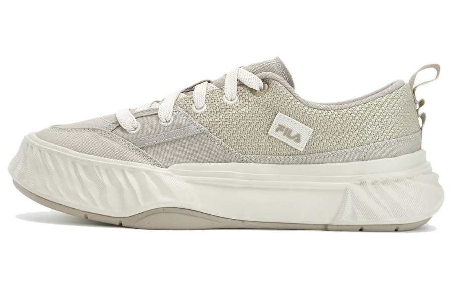 FILA Fosso Slip Resistant Abrasion Resistant Low top Canvas Shoes Men's Sandy