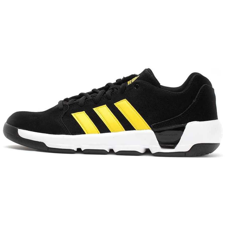 Adidas Adidas Abrasion Resistant Slip Resistant Cushioning Low top Basketball Shoes Men's Black