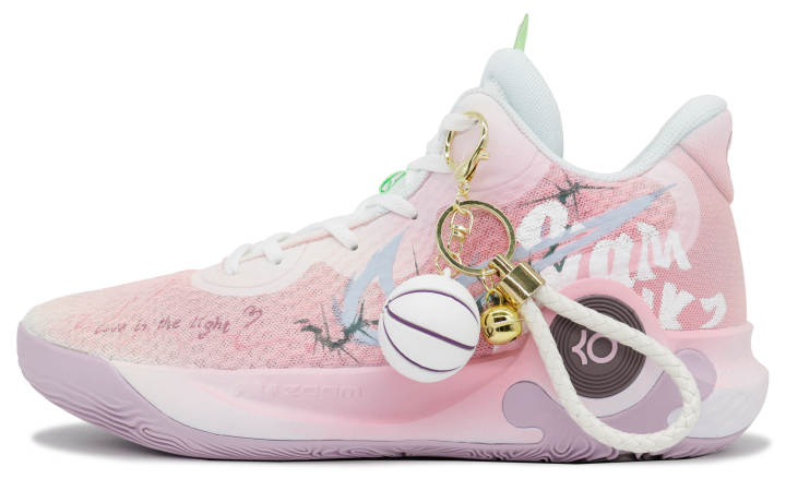 Nike Nike KD Trey 5 IX Vintage Basketball Shoes Unisex Mid Top Pink