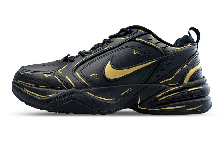 Nike Nike Air Monarch 4 Low top Chunky Sneakers Unisex Black