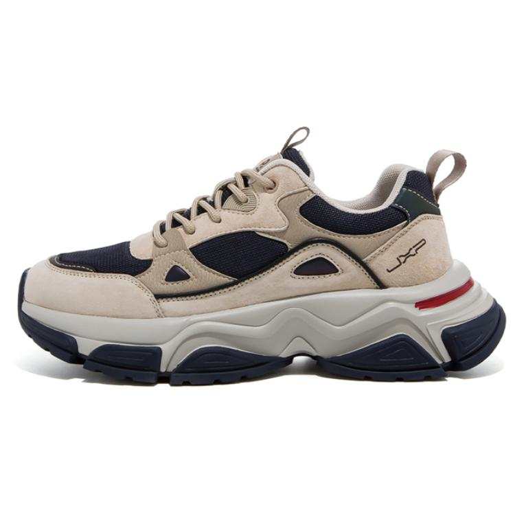 Jeep Cushioning Abrasion Resistant Low top Chunky Sneakers Men's Dark Blue