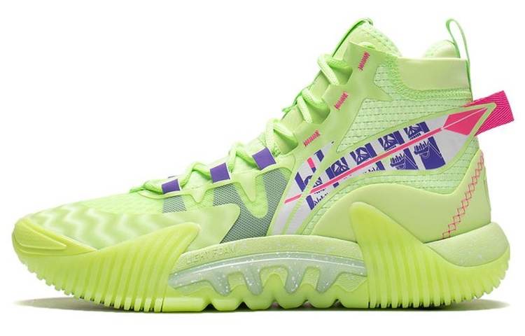 Li-Ning Li Ning Badfive 2 Textile, Synthetic Leather, TPU Cushioning Slip Resistant Abrasion Resistant Coverage Support Rebound