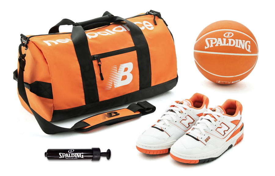 New Balance New Balance NB 550 Low top Vintage Basketball Shoes Unisex White Orange