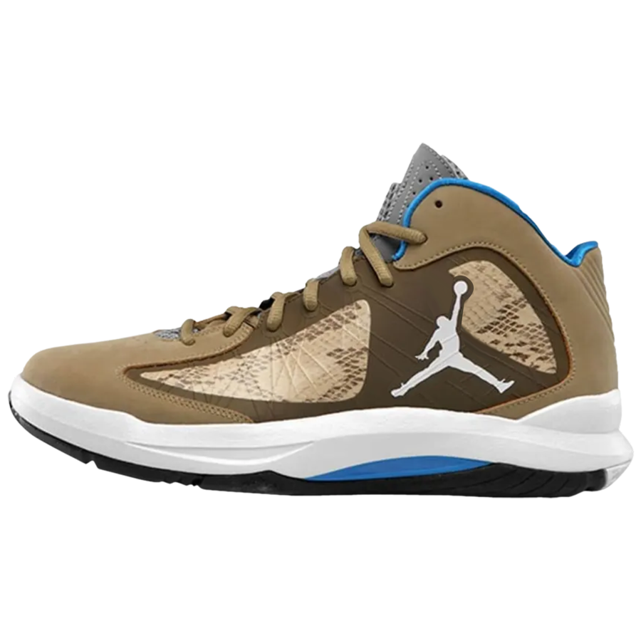 Jordan Jordan Aero Flight Basketball Shoes Men's Brown