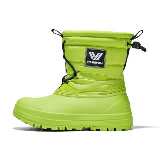 Phenix WARM BOOTS Outdoor Crew Platform Waterproof Fleece Lined Thermal Insulated Shoes Snow Boots Women's Neon Green