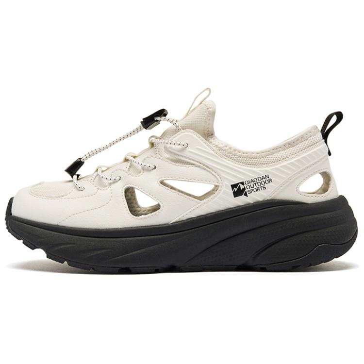 QIAODAN River Trekking Shoes Women's White Black