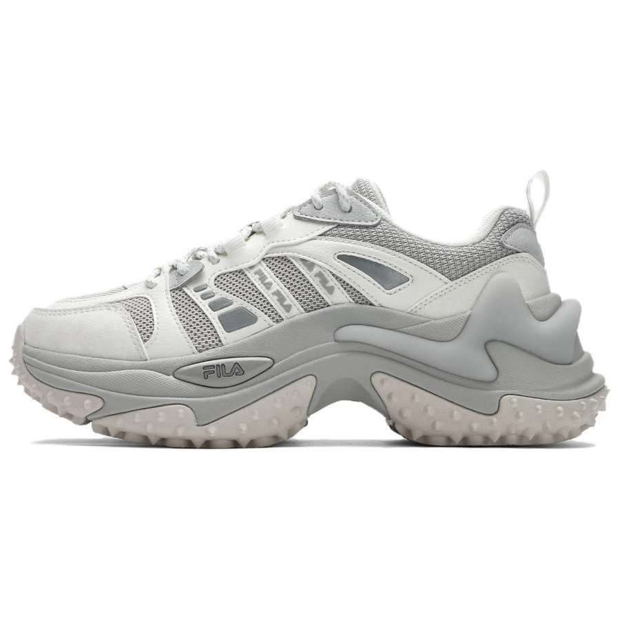 FILA SOFIA 3 Cushioning Height Increasing Low top Chunky Sneakers Women's White Gray