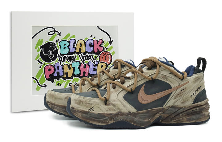 Nike Nike Air Monarch 4 Leather Slip Resistant, Abrasion Resistant, Height Increasing