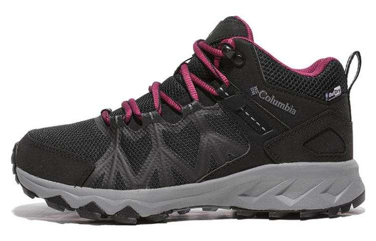 Columbia Abrasion Resistant Slip Resistant Abrasion Resistant Slip Resistant Mid top Outdoor Shoes Women's Black
