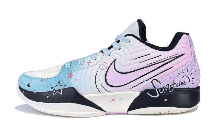 Nike Nike Ja Morant 2 Abrasion Resistant Low top Basketball Shoes Men's Blue Purple