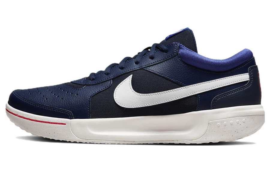 Nike Nike Court Zoom Lite 3 HC Hard Court Textile, Leather Cushioning Slip Resistant Abrasion Resistant