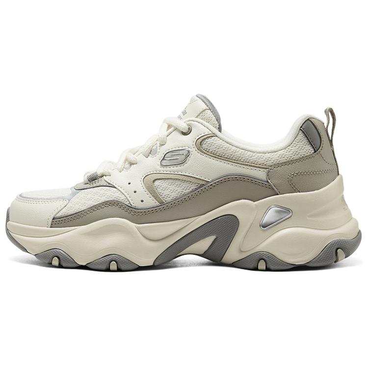 Skechers D'LITES 5.0 Cushioning Abrasion Resistant Breathable Support Lightweight Height Increasing