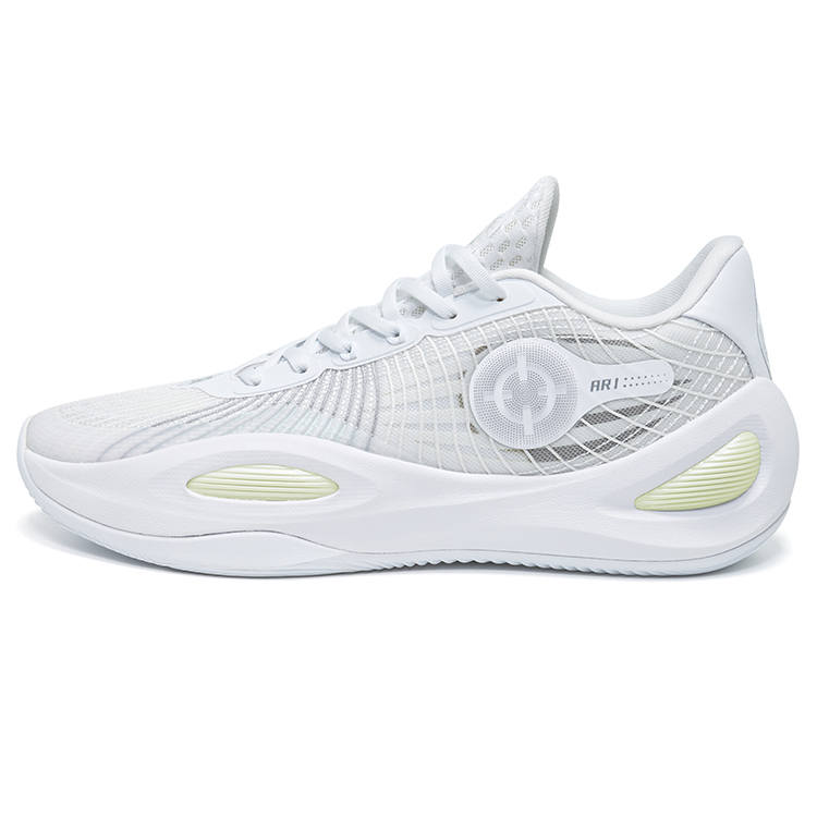 RIGORER Reaves 1 Basketball Shoes Unisex Low Top Silver