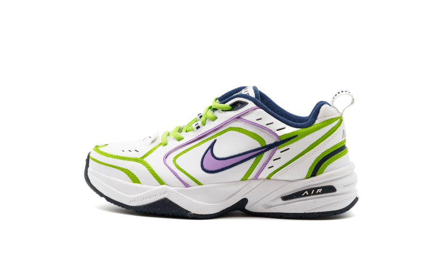 Nike Nike Air Monarch 4 Abrasion Resistant Height Increasing Low top Chunky Sneakers Unisex Grass Green