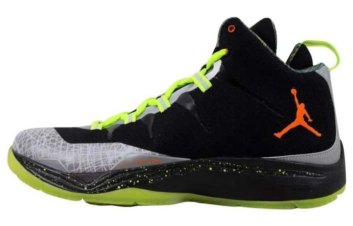 Jordan Jordan Super.Fly 2 Christmas Black Total Orange Reflective Silver