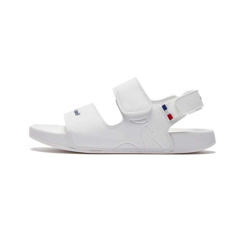 Le Coq Sportif LCS OFFCOURT One Strap Sandals Unisex White