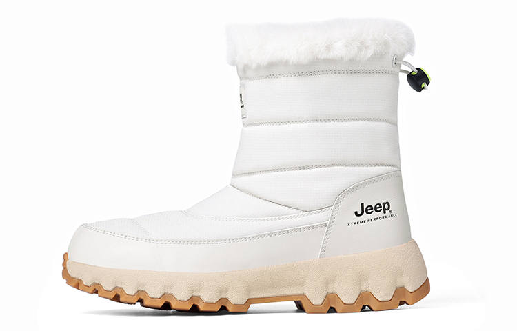 Jeep Jeep Crew Snow Boots Unisex White