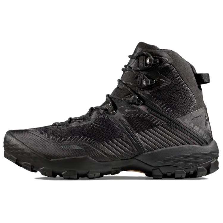 MAMMUT Ducan 2 Slip Resistant Abrasion Resistant High top Hiking Shoes Men's Black