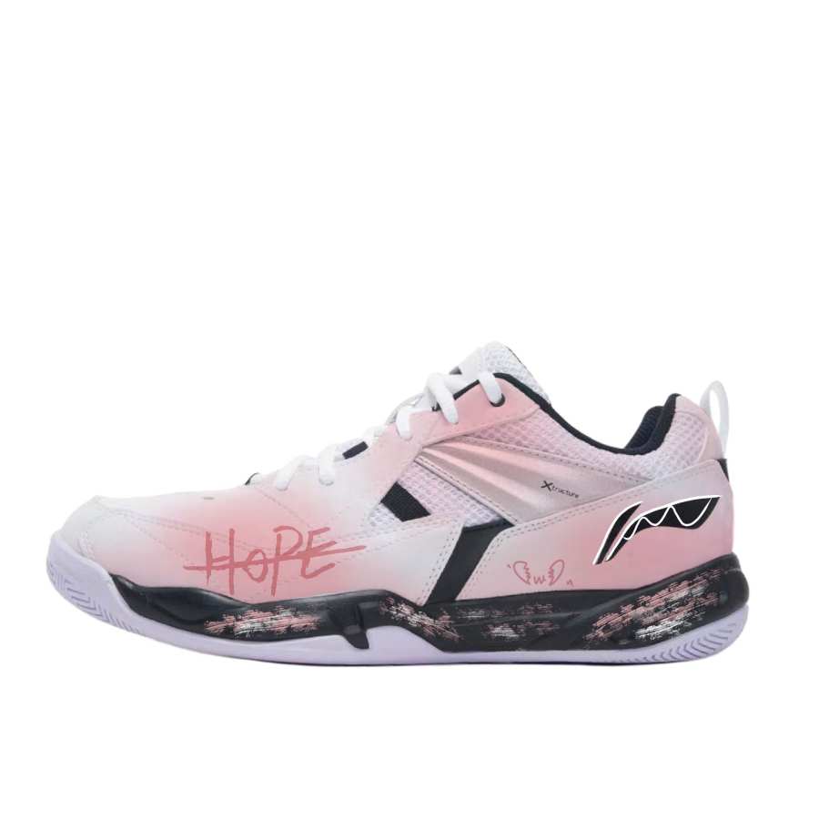 Li-Ning Li Ning Koba Cushioning Abrasion Resistant Waterproof Low top Badminton Shoes Men's