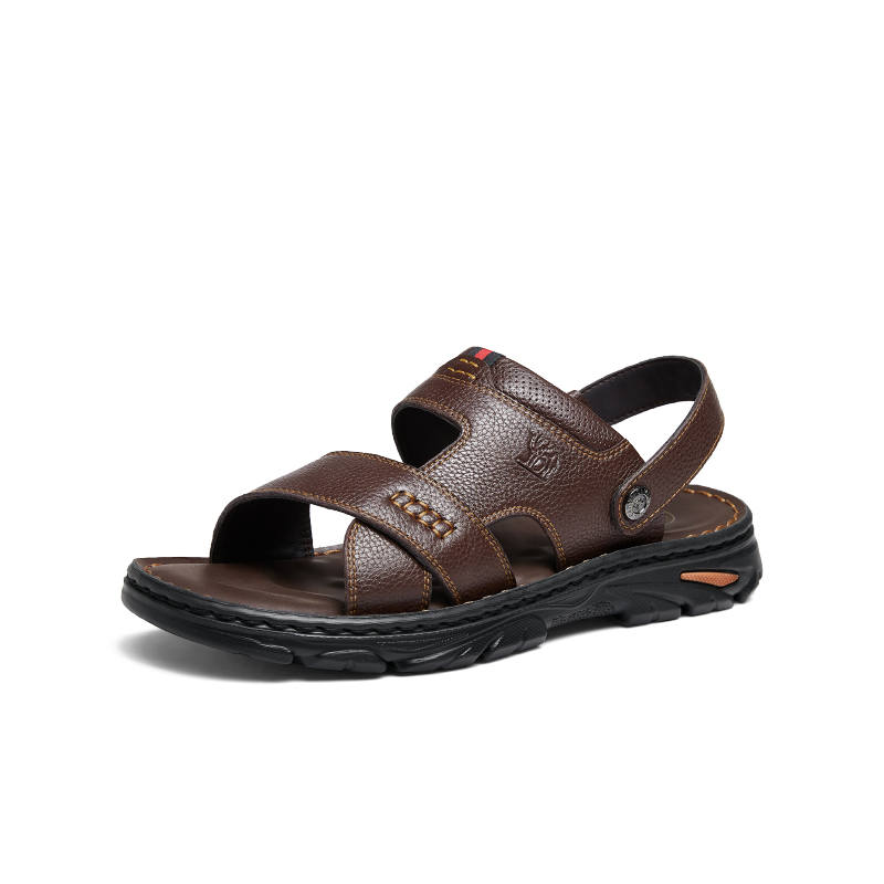 CAMEL CAMEL Beach Sandals Men's Brown, Black