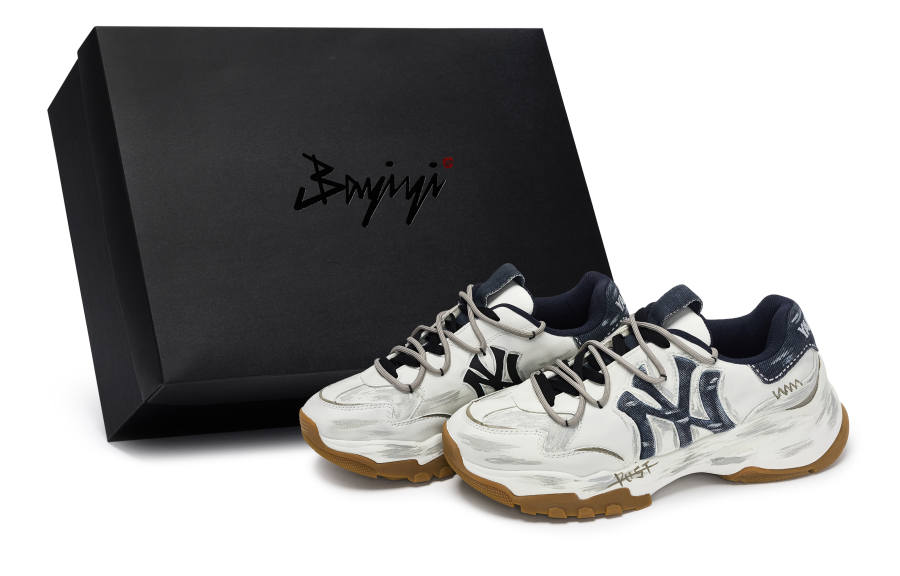 MLB New York Yankees 811 Manufacturing, Wall Of Sighs, Special Shoe Box Abrasion Resistant Low top Chunky Sneakers