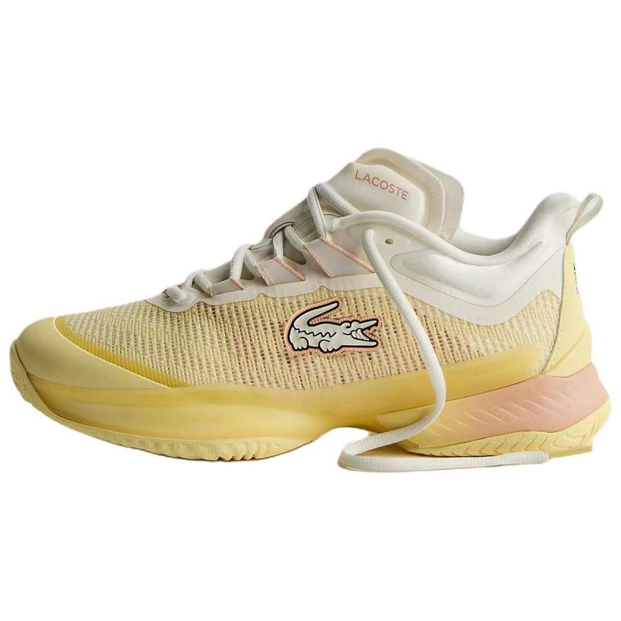 LACOSTE x FP MOVEMENT AG LT23 Low top Tennis Shoes Women's Yellow