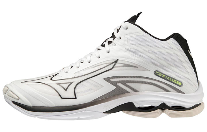 Mizuno Mizuno Wave Lightning Z7 Mid 'White Black Grey'