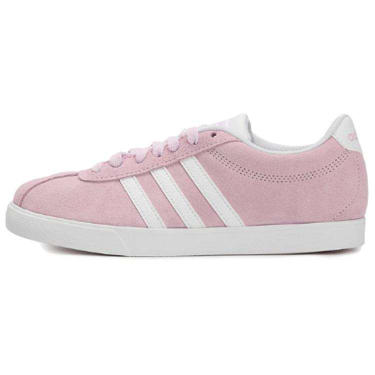Adidas Adidas Courtset Slip Resistant Abrasion Resistant Low top Tennis Shoes Women's Pink