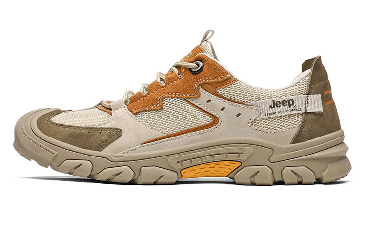 Jeep Jeep Cushioning Coverage Cushioning Coverage Low top Mountaineering Shoes Men's