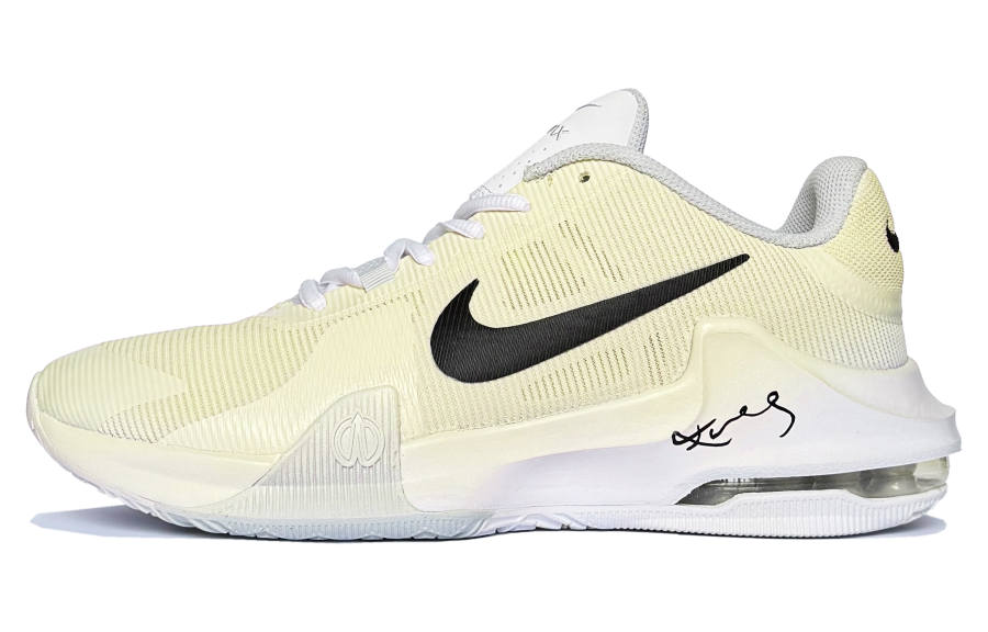Nike Nike Air Max Impact 4 Moon Mail, Temporally Radiant Gold Cushioning Low top Basketball Shoes Men's Yellow White