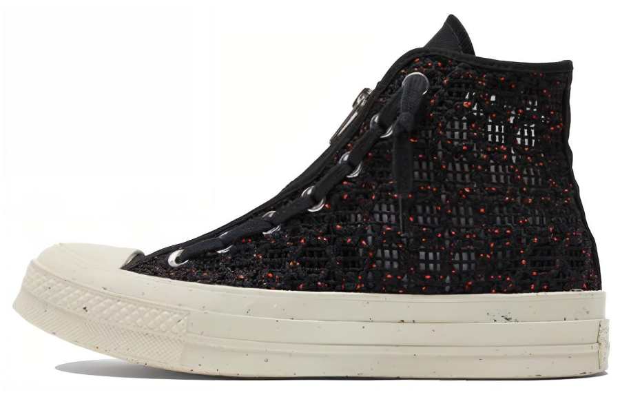 Converse Chuck 70 Wmns Converse High 'Speckled Black Crochet' Women's