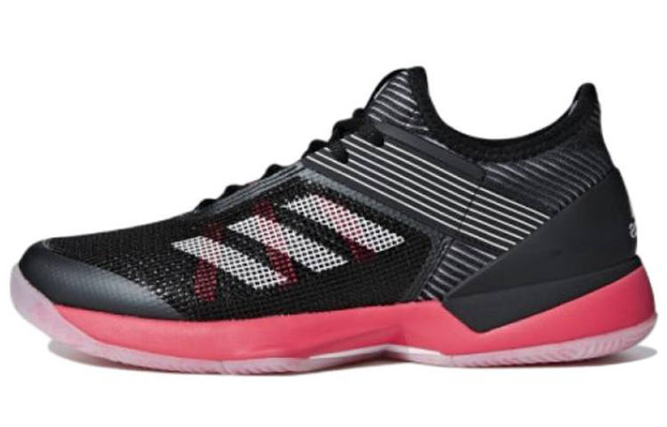 Adidas Adidas Adizero Ubersonic 3 Tennis Shoes Women's Low Top Black/Red