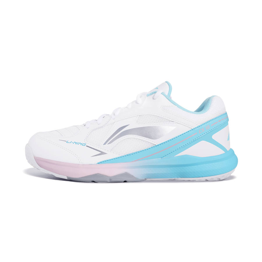 Li-Ning Li Ning CS 19 Slip Resistant Breathable Abrasion Resistant Badminton Shoes Unisex Wave Blue