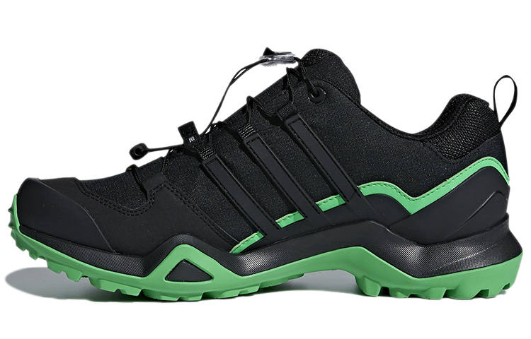 Adidas Adidas Terrex Swift Mountaineering & Hiking Shoes Men's Low Top Black/Green