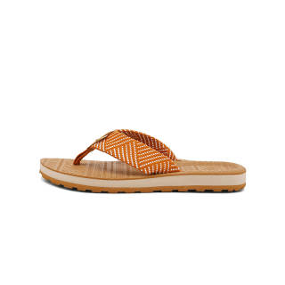 ZVA Quiet Abrasion Resistant Slip Resistant Quiet Abrasion Resistant Slip Resistant Flip Flops Women's Khaki Beige