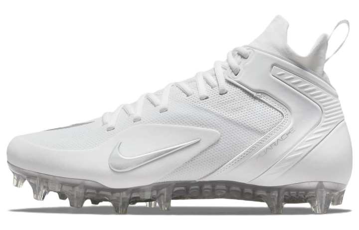 Nike Nike Alpha Huarache 8 Elite 'White Metallic Silver'