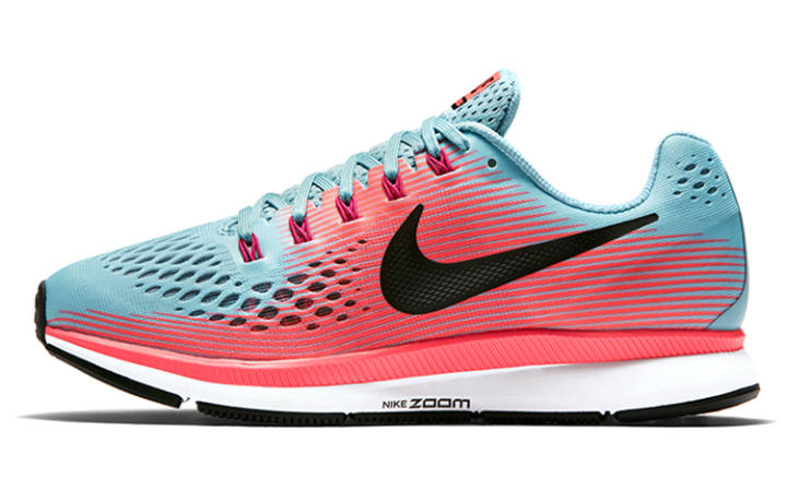 Nike Nike Air Zoom Pegasus 34 Mica Blue Racer Pink Women's