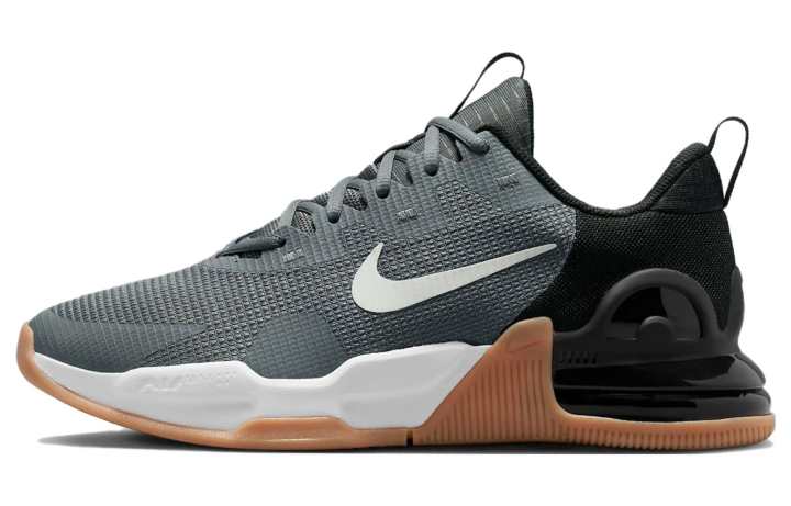 Nike Nike Air Max Alpha Mesh Abrasion Resistant Low top Training Shoes Men's Black Gray