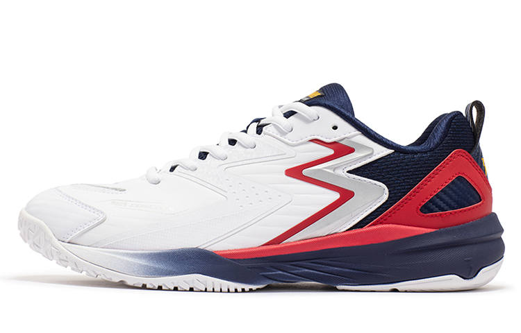 361° Cushioning Slip Resistant Abrasion Resistant Low top Training Shoes Unisex White/Indigo